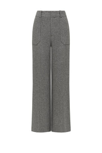 Cable - Evie Pant - Charcoal Marle