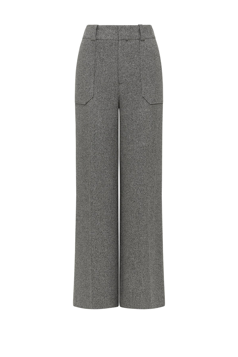 Cable - Evie Pant - Charcoal Marle