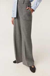 Cable - Evie Pant - Charcoal Marle