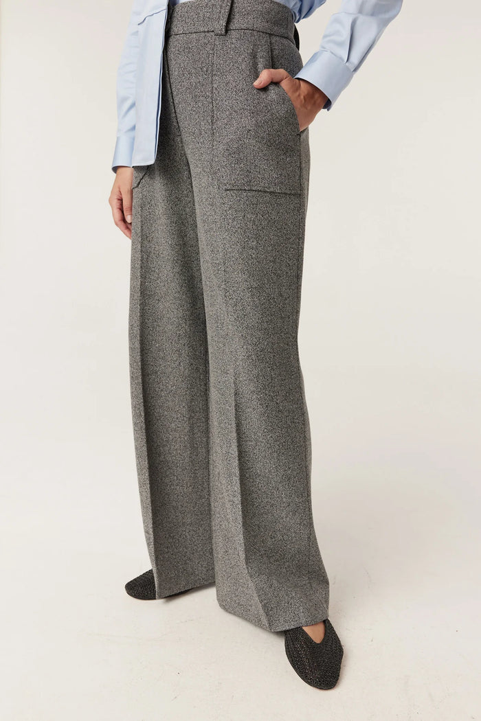 Cable - Evie Pant - Charcoal Marle