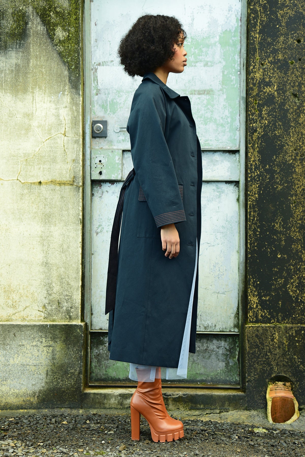 Coop - Sugar Coated Trench - Navy
