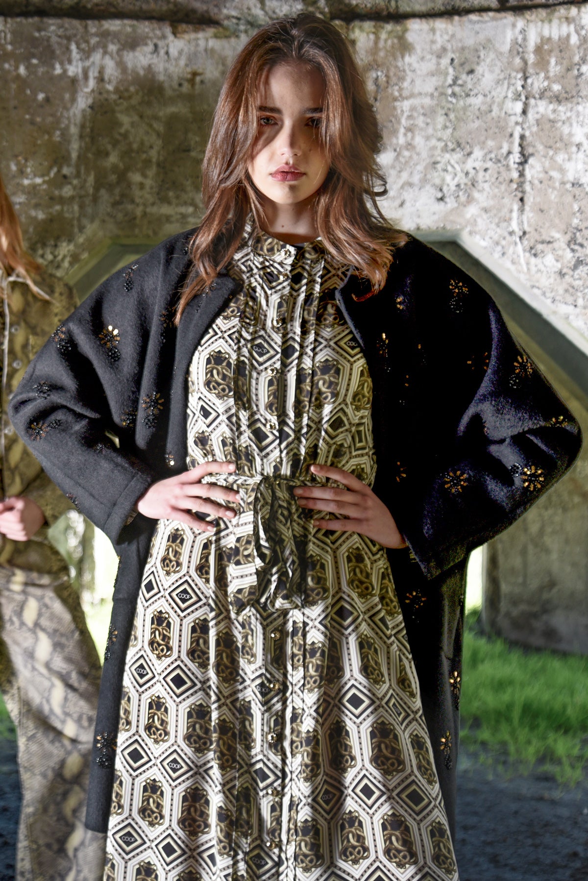 Coop - Bead it Coat - Coated in Glamour