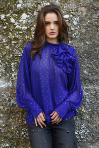 Coop - Sew Fancy Blouse - Blue