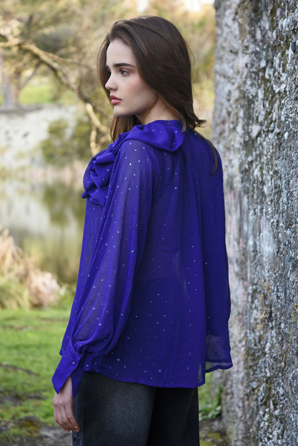 Coop - Sew Fancy Blouse - Blue