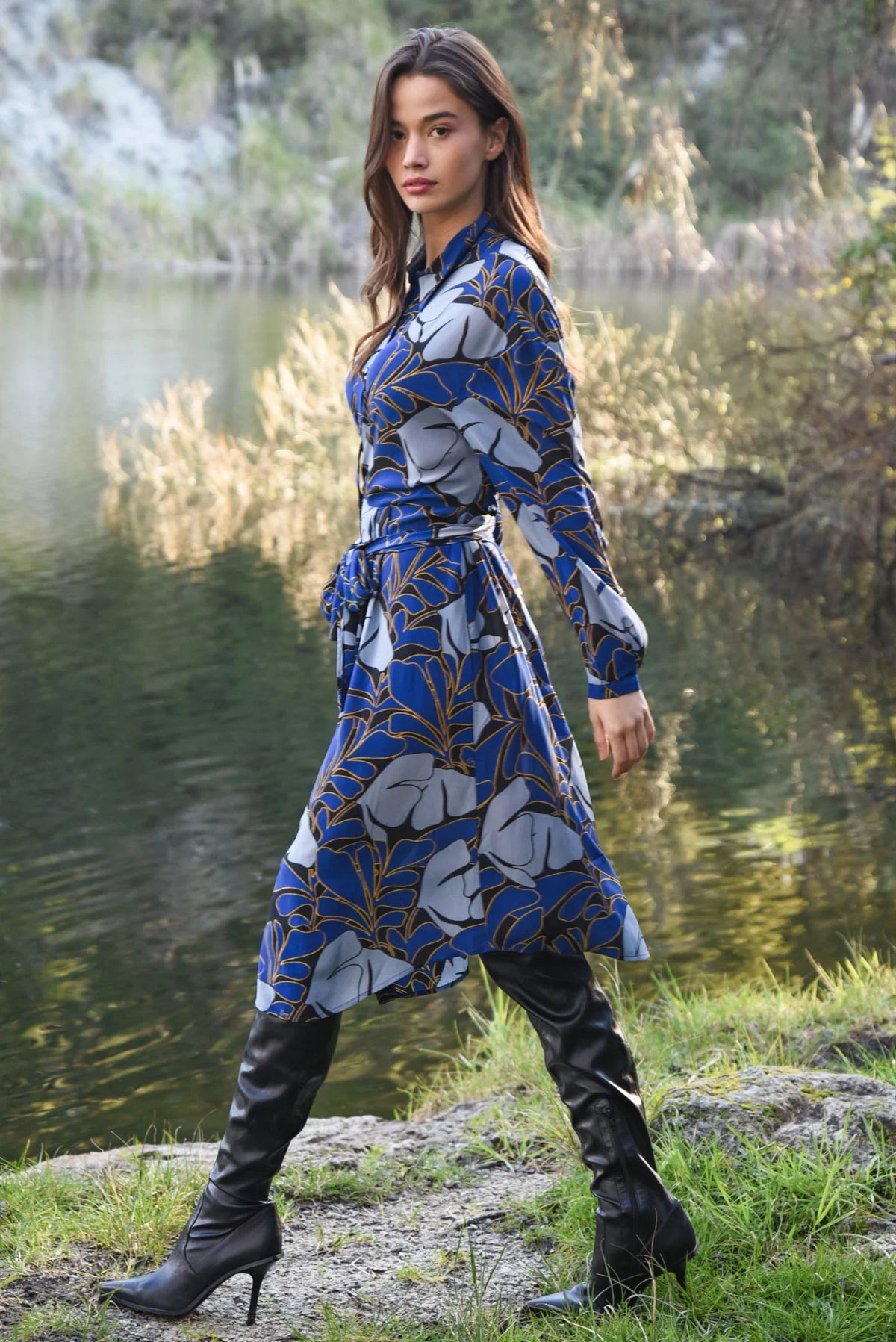Coop - 'Leaf it to me' Wrap Dress