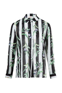 Coop - Easy Breezy Ramie Shirt - Olive Branch