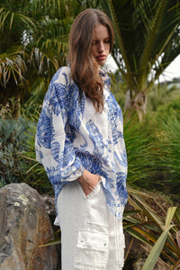 Coop Belle Of The Billow Blouse - button detail