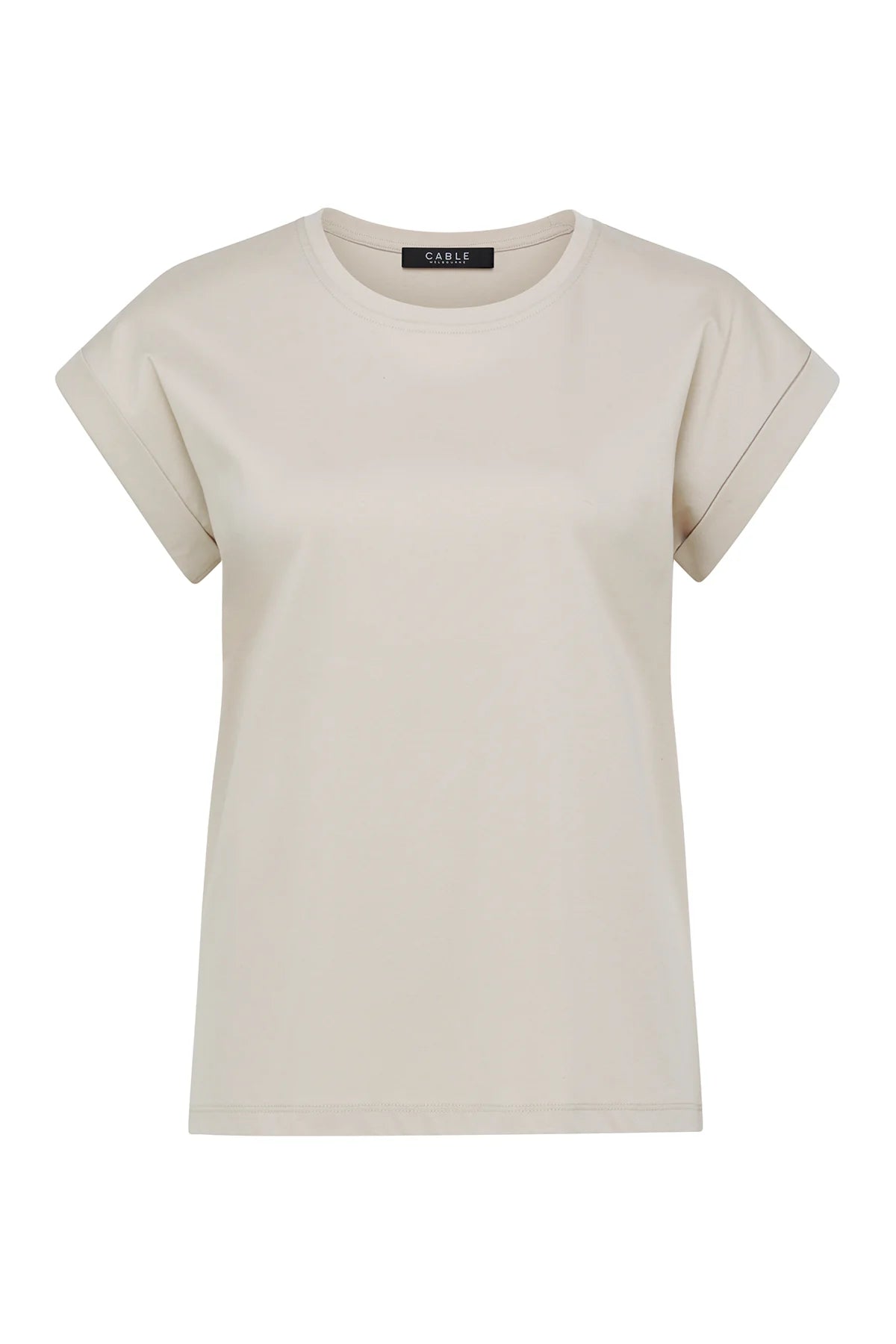 Cable - Pima Tee - Khaki