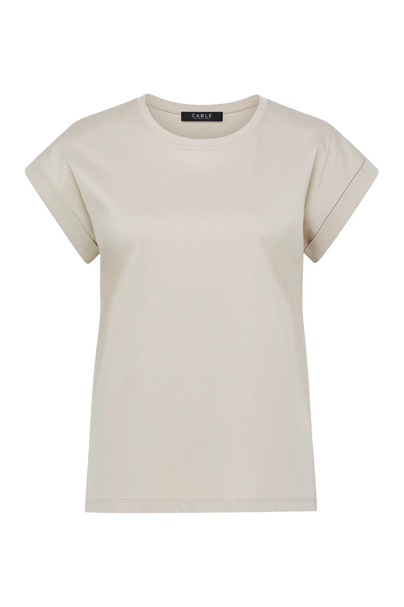 Cable - Pima Tee - Khaki