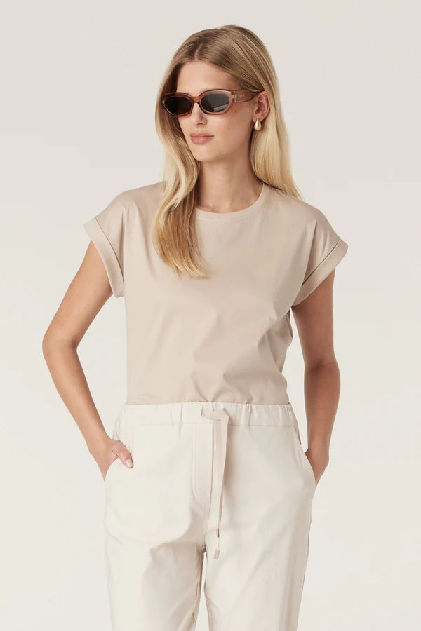Cable - Pima Tee - Khaki