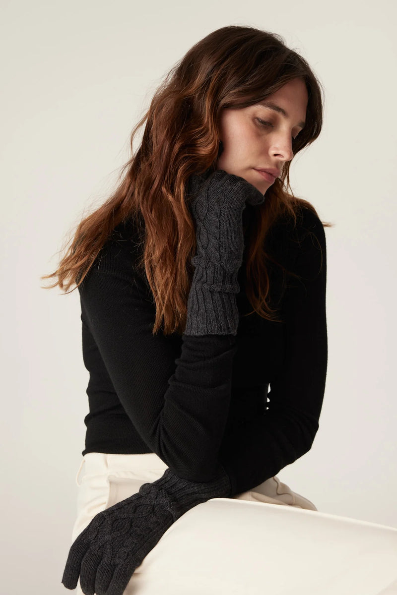 Cable - Merino Gloves