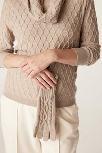 Cable - Merino Gloves