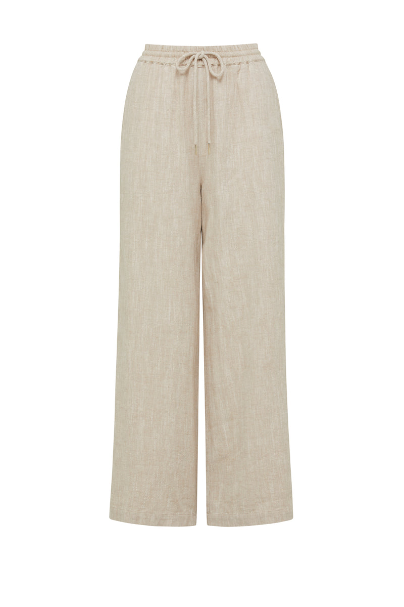 Cable - Marrakesh Linen Pant - Natural