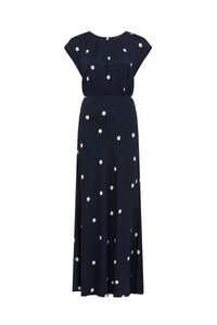 Cable - Muse Dress - Navy Spot