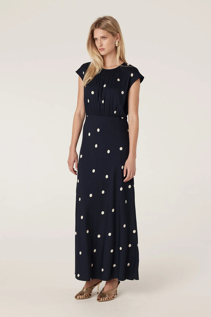 Cable - Muse Dress - Navy Spot