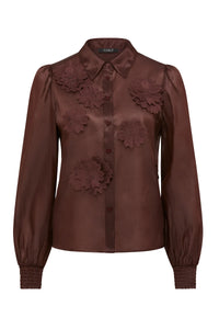 Cable - Mirage Blouse - Raisin