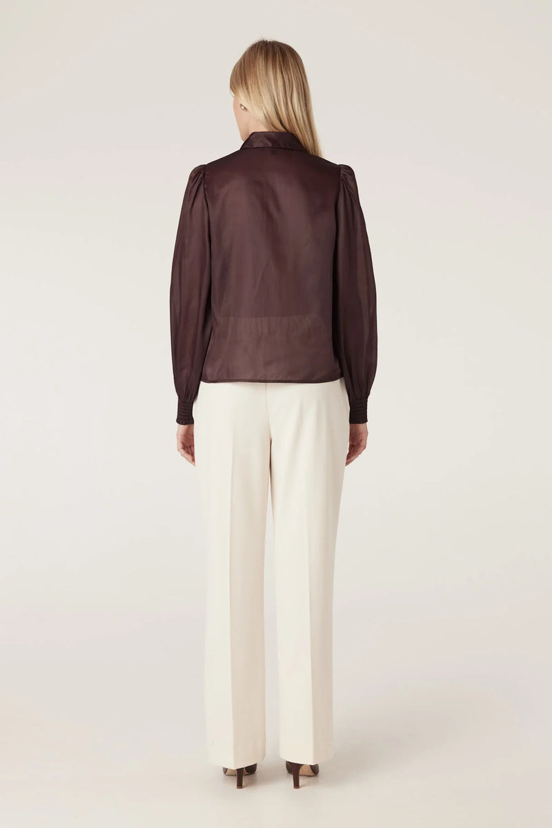 Cable - Mirage Blouse - Raisin