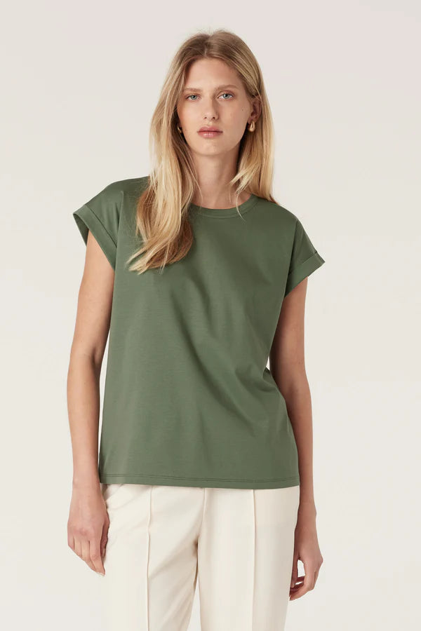 Cable - Pima Tee - Khaki