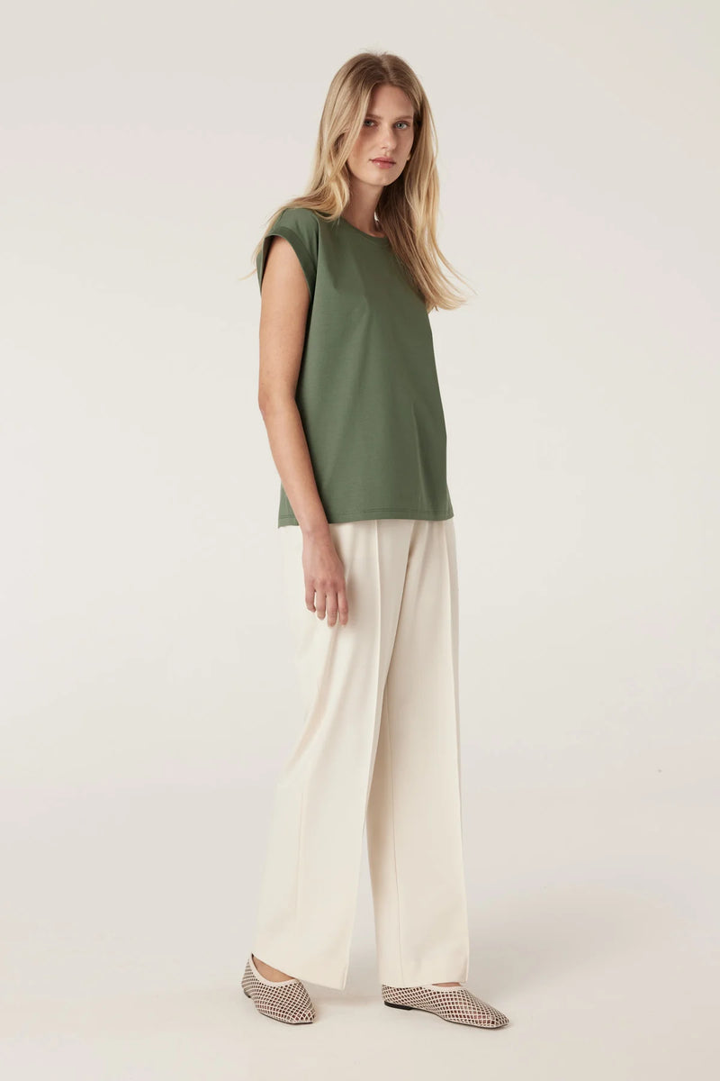 Cable - Pima Tee - Khaki