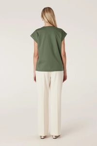 Cable - Pima Tee - Khaki