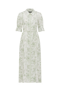 Cable - Avondale Dress - Palm Print