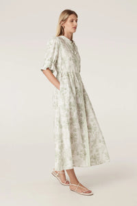 Cable - Avondale Dress - Palm Print