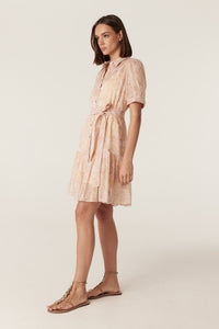 Cable Renata Frill Dress in Soft Floral