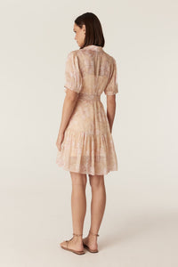 Cable Renata Frill Dress in Soft Floral