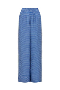Cable Serra Wide Leg Pant in Mediterranean Tile
