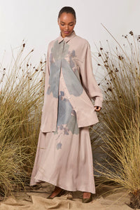 M.A Dainty - Cats Meow Oversized Shirt Pink