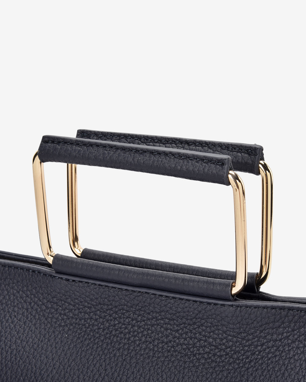 Arlington Milne Celia Handbag Navy Pebble