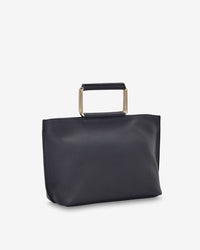Arlington Milne Celia Handbag Navy Pebble