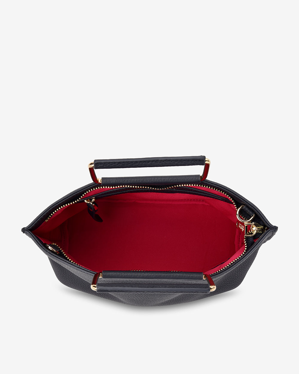 Arlington Milne Celia Handbag Navy Pebble