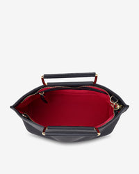 Arlington Milne Celia Handbag Navy Pebble