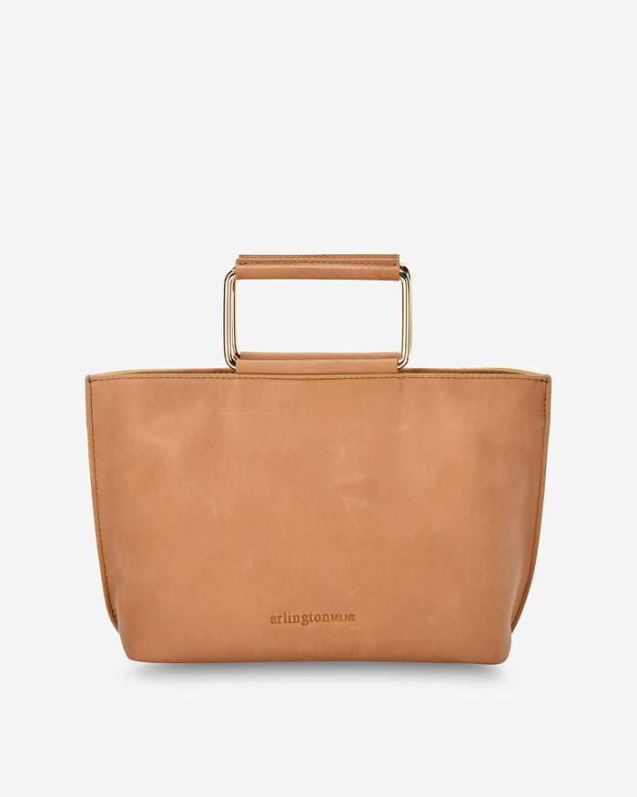 Arlington Milne Celia Handbag Vintage Tan