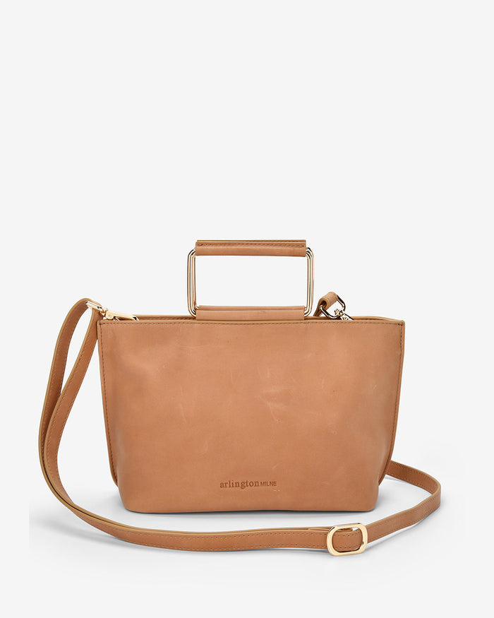 Arlington Milne Celia Handbag Vintage Tan