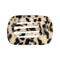 Tania Hird Flat Hair Claw - Light Tortoise