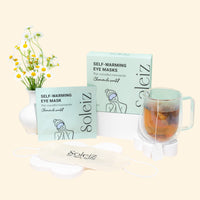 Soleiz Chamomile self-warming eye mask box of 5