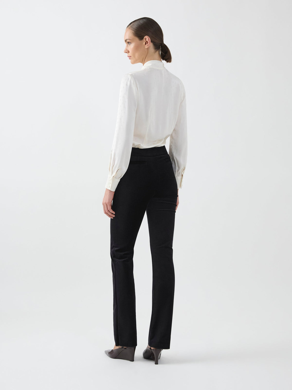 Moss & Spy Connie Blouse - Ivory - back