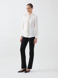 Moss & Spy Connie Blouse - Ivory - side