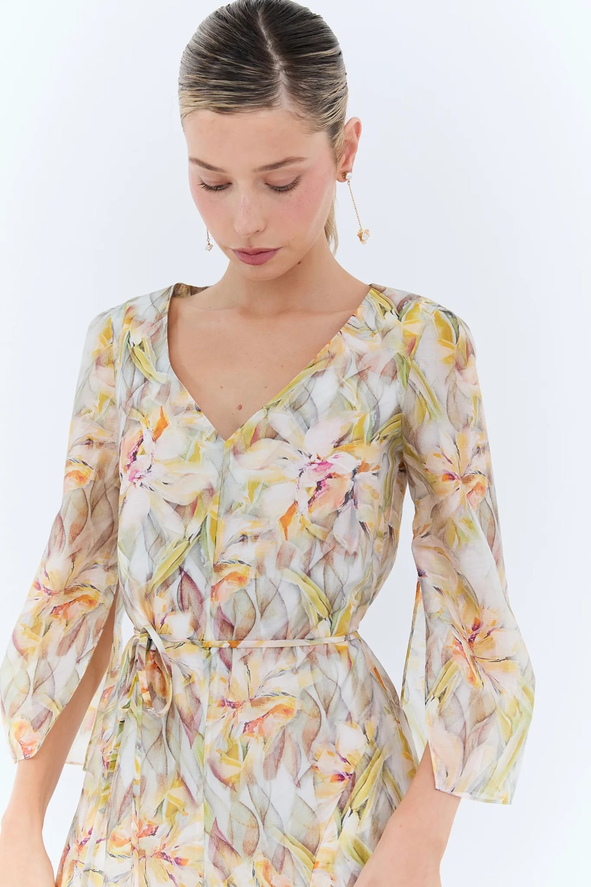 Eder by Anna - Camille Dress Floral Mustard