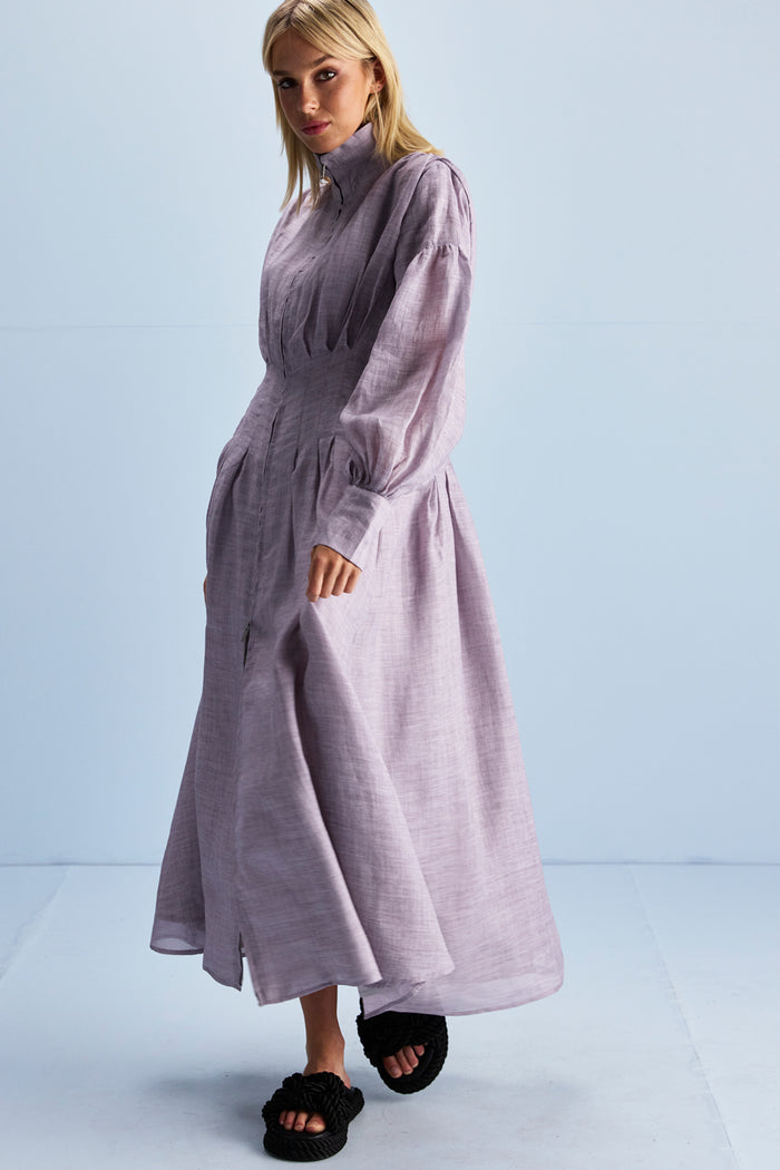 Manhatten Maxi Dress - Lilac