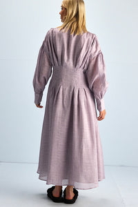 Manhatten Maxi Dress - Lilac