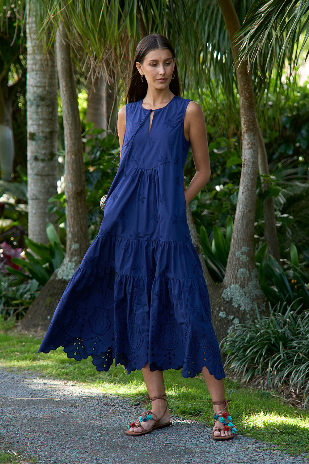 Loobies Story - Dragonfly Midi Dress - Ink
