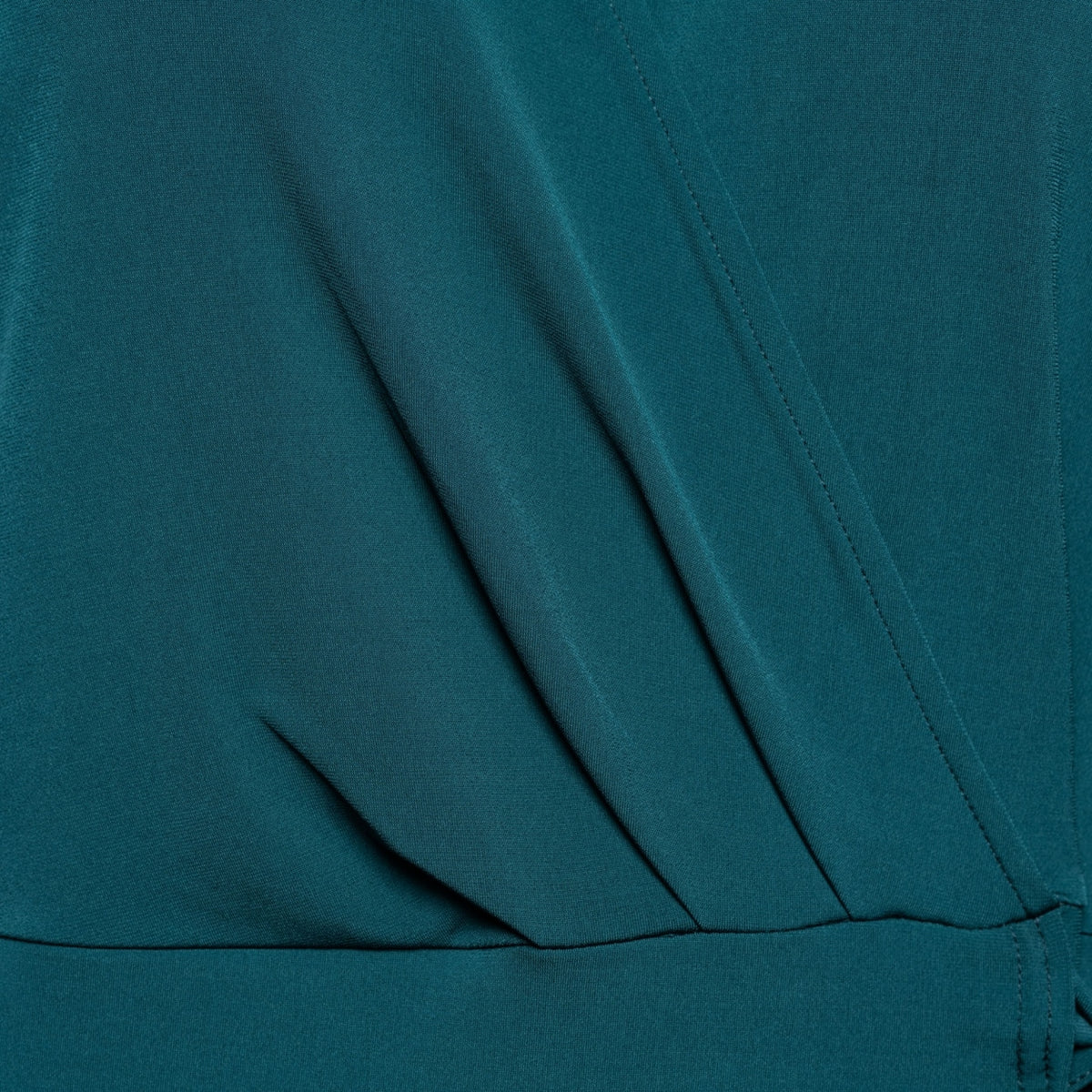 Dark Teal - Wrap Dress