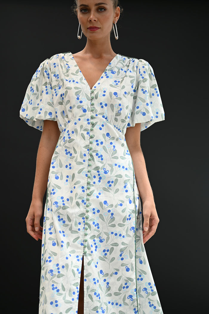 Wyatt Wylde - Anita Dress - Berry Print