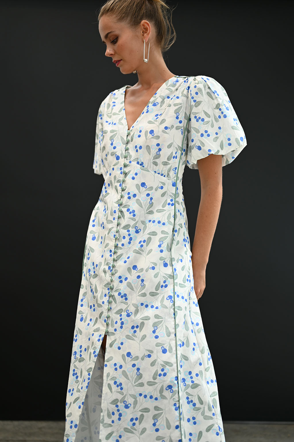 Wyatt Wylde - Anita Dress - Berry Print