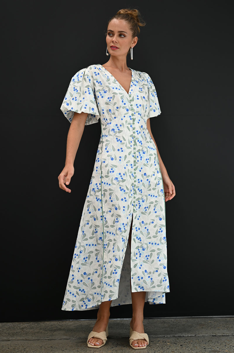 Wyatt Wylde - Anita Dress - Berry Print