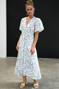Wyatt Wylde - Anita Dress - Berry Print