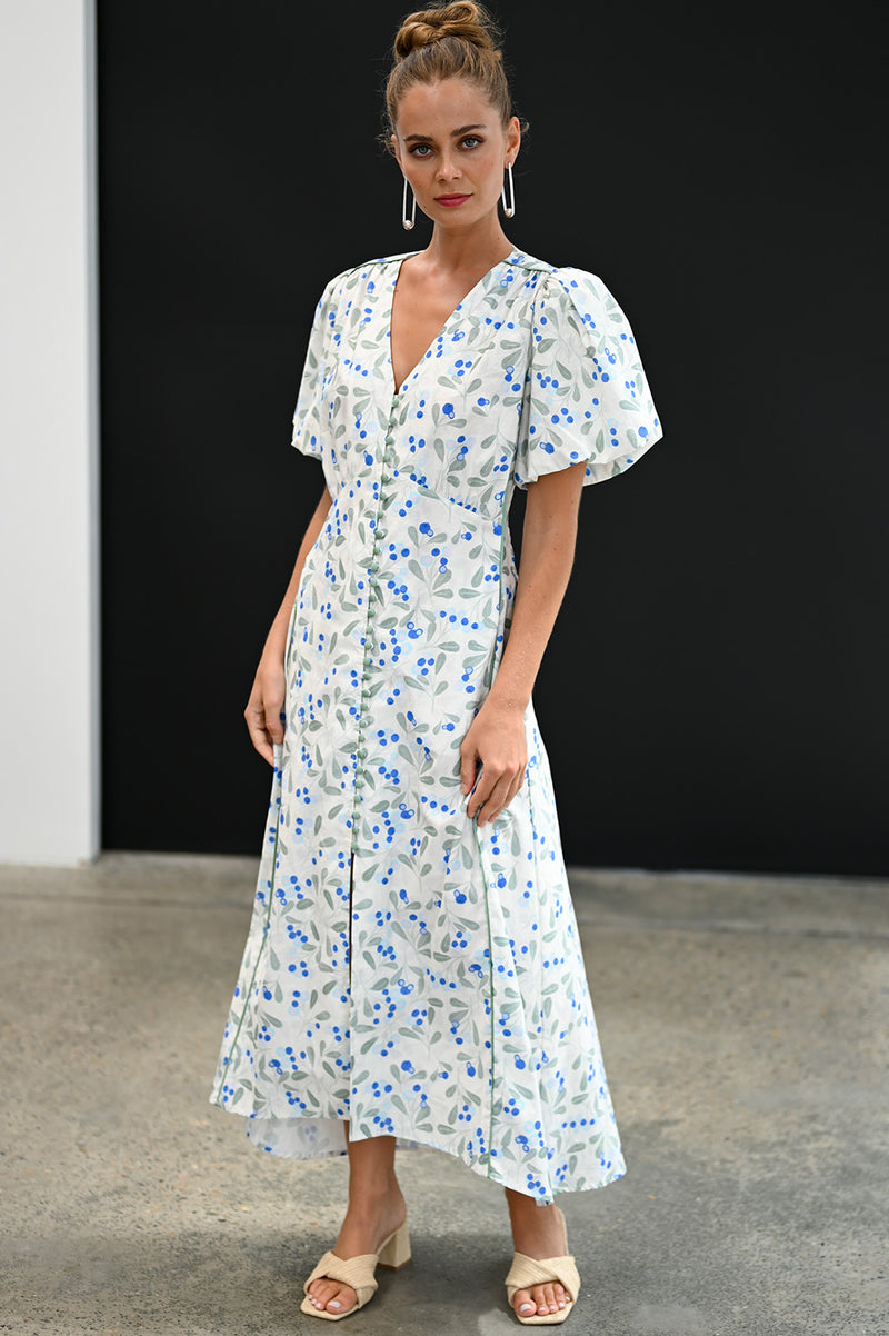 Wyatt Wylde - Anita Dress - Berry Print